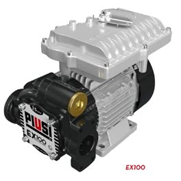 EX100 230/50 ATEX - Роторный электронасос для бензина, ДТ, керосина, 100 л/мин