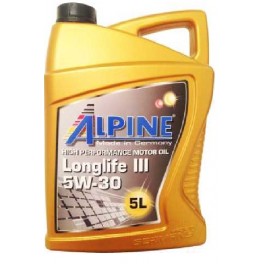 ALPINE Longlife III 5W-30, 5 л