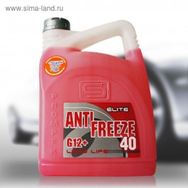 Антифриз 40 ELITE G 12 (5кг) красный