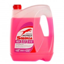 Sibiria Antifreeze  G12+ red (-40)канистра 5 кг.